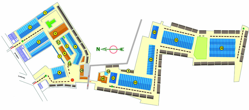แผนที่ตลาดศรีเมือง